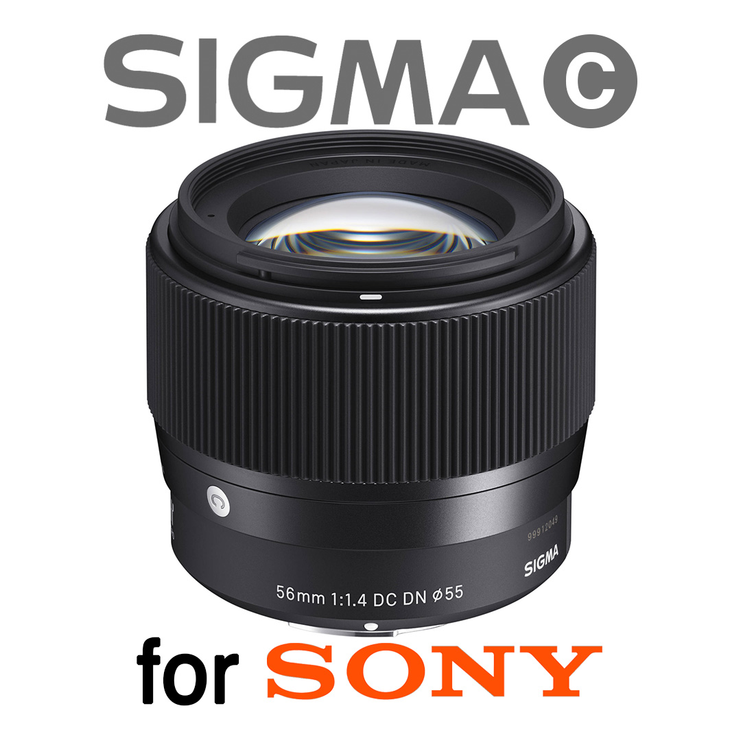 Sigma 56mm f/1.4 DC DN Contemporary Lens for Sony E